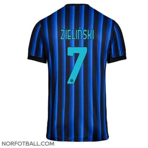 Billige Fotballdrakt Inter Milan Piotr Zielinski #7 Replika Hjemmedrakt 2025-26 Kortermet Billige Fotballdrakt Inter Milan Piotr Zielinski #7 Replika Hjemmedrakt 2025-26 Kortermet